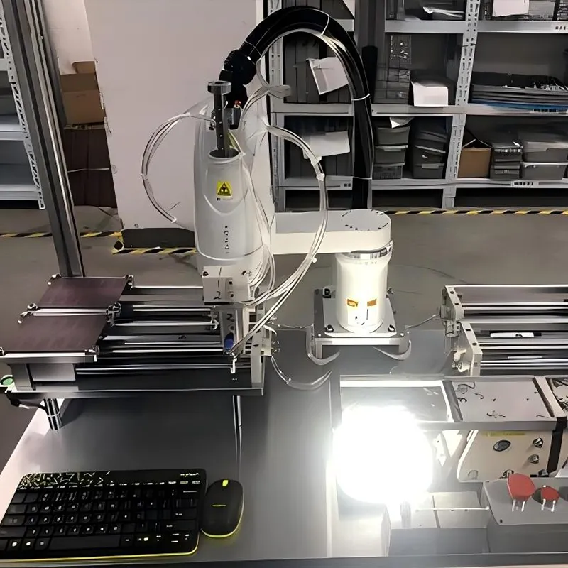 Robotarmplaat visueel positioneringssysteem Robotarmplaat visueel positioneringssysteem